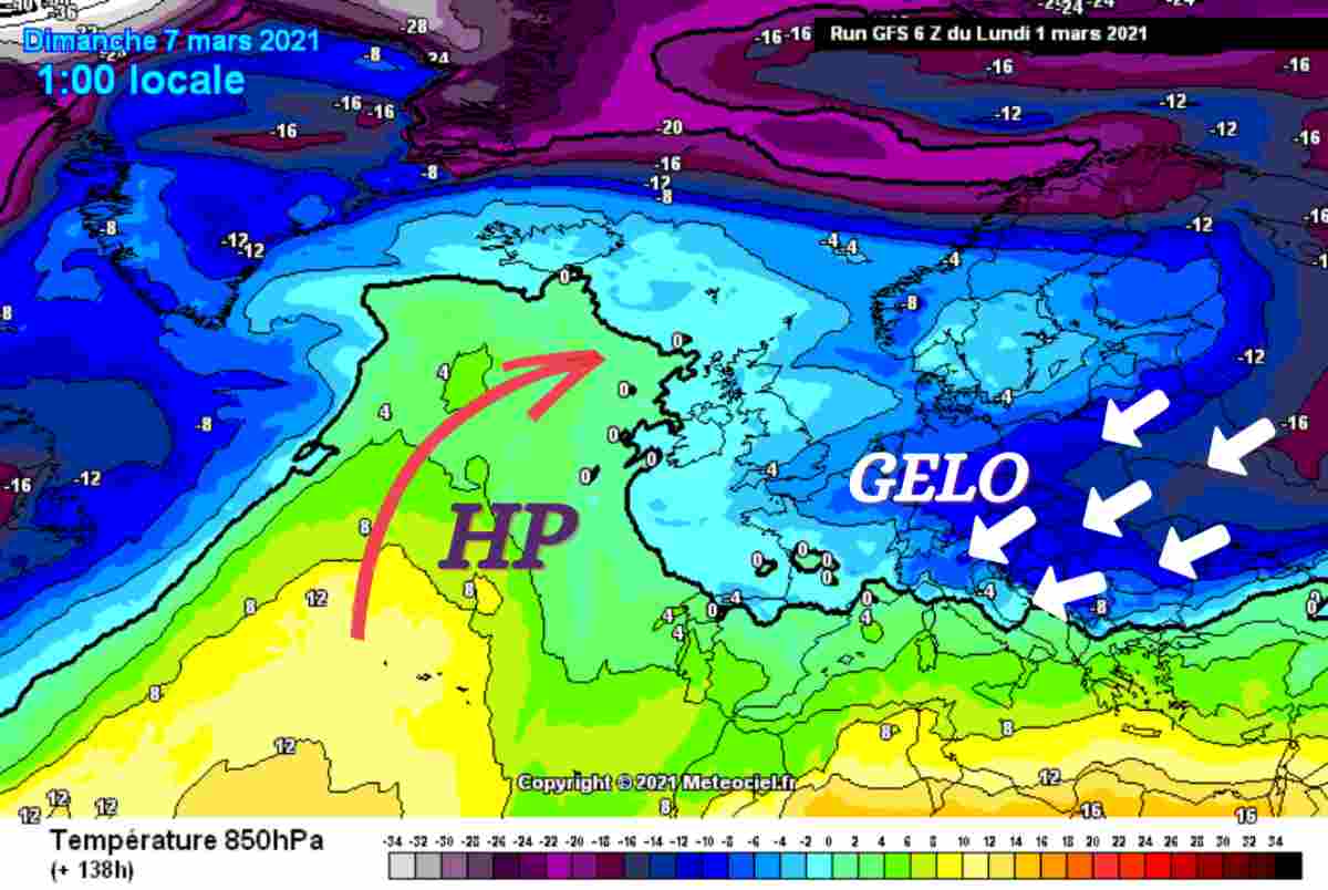 Meteo Prima Settimana di Marzo: nel week-end probabile ritorno del freddo